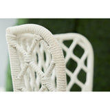 Essentials For Living Woven - Outdoor Lattis Outdoor Wing Chair 6804.WHT/WHT/GT