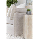 Essentials For Living Stitch & Hand - Upholstery Lena 95" Slope Arm Slipcover Sofa 6603-3.BISQ