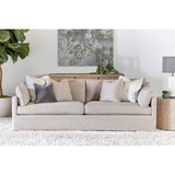 Essentials For Living Stitch & Hand - Upholstery Lena 95" Slope Arm Slipcover Sofa 6603-3.BISQ