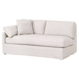 Essentials For Living Stitch & Hand - Upholstery Lena Modular Slipcover 2-Seat Left Slope Arm Sofa 6603-2S1LA.BISQ