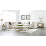 Essentials For Living Stitch & Hand - Upholstery Lena Modular Slipcover 2-Seat Left Slope Arm Sofa 6603-2S1LA.BISQ