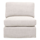 Essentials For Living Stitch & Hand - Upholstery Lena Modular Slipcover 1-Seat Armless Chair 6603-1S.BISQ