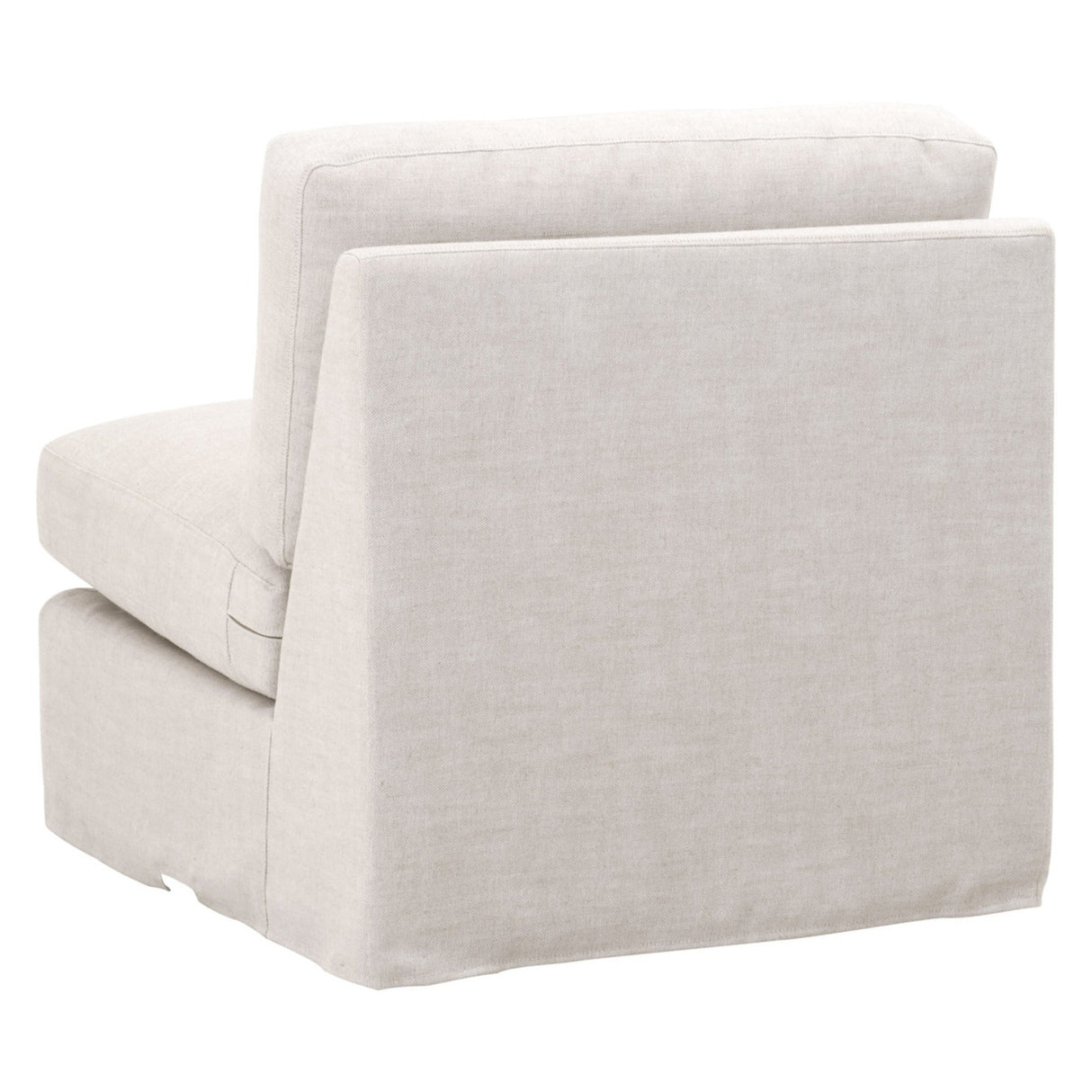 Essentials For Living Stitch & Hand - Upholstery Lena Modular Slipcover 1-Seat Armless Chair 6603-1S.BISQ