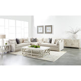 Essentials For Living Stitch & Hand - Upholstery Lena Modular Slipcover 1-Seat Armless Chair 6603-1S.BISQ