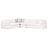 Essentials For Living Stitch & Hand - Upholstery Lena Modular Slipcover Corner Chair 6603-CRN.BISQ