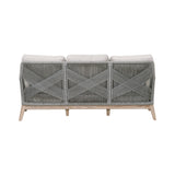 Essentials For Living Woven - Outdoor Loom Outdoor 79" Sofa 6817-3.PLA/SG/GT