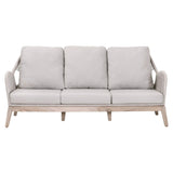 Essentials For Living Woven - Outdoor Loom Outdoor 79" Sofa 6817-3.WTA/PUM/GT