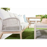 Essentials For Living Woven - Outdoor Loom Outdoor 79" Sofa 6817-3.WTA/PUM/GT