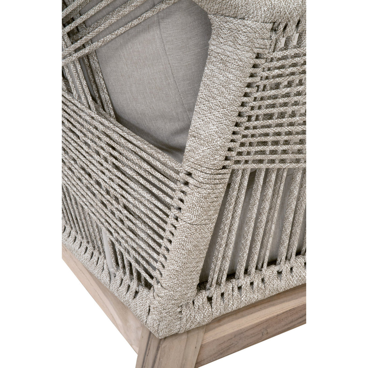 Essentials For Living Woven - Outdoor Loom Outdoor Club Chair 6817.WTA/PUM/GT