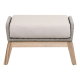 Essentials For Living Woven - Outdoor Loom Outdoor Footstool 6817FS.PLA-R/SG/GT