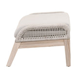 Essentials For Living Woven - Outdoor Loom Outdoor Footstool 6817FS.WTA/PUM/GT