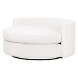 Essentials For Living Stitch & Hand - Upholstery Lourne Grand Swivel Sofa Chair 6644.BOU-SNO