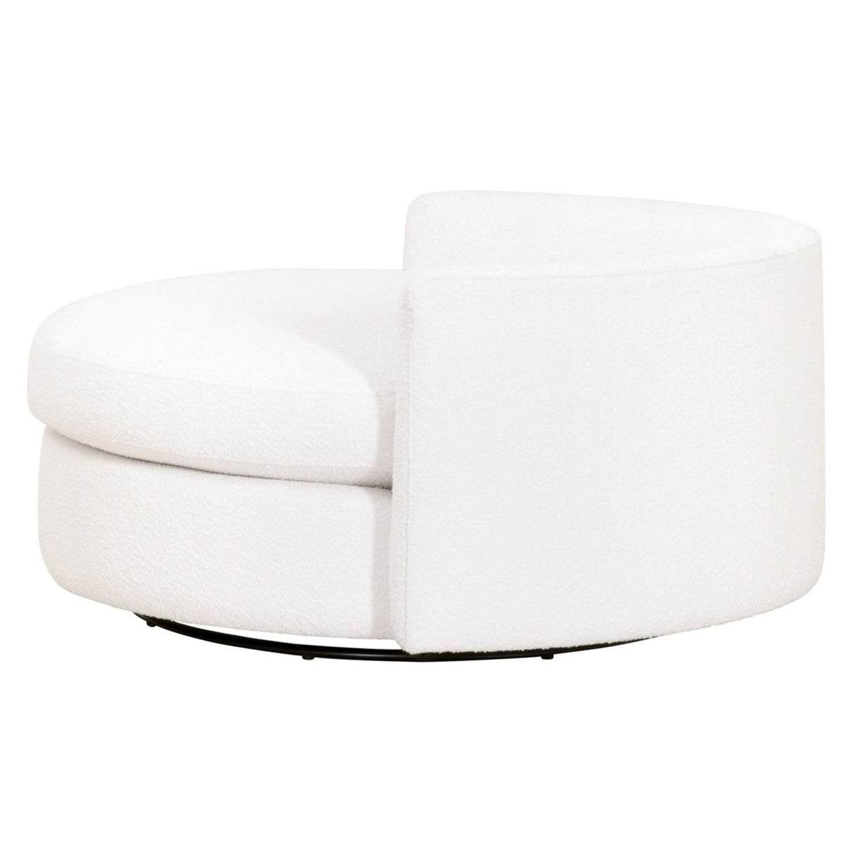 Essentials For Living Stitch & Hand - Upholstery Lourne Grand Swivel Sofa Chair 6644.BOU-SNO