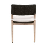 Essentials For Living Woven Lucia Arm Chair 6810.BLR/WHT/NG