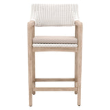 Essentials For Living Woven Lucia Counter Stool 6810CS.WTR/LGRY/NG