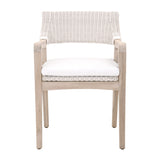 Essentials For Living Woven - Outdoor Lucia Outdoor Arm Chair 6810.PW/WHT/GT