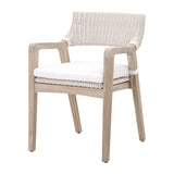 Essentials For Living Woven - Outdoor Lucia Outdoor Arm Chair 6810.PW/WHT/GT