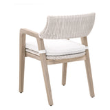 Essentials For Living Woven - Outdoor Lucia Outdoor Arm Chair 6810.PW/WHT/GT