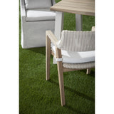 Essentials For Living Woven - Outdoor Lucia Outdoor Arm Chair 6810.PW/WHT/GT