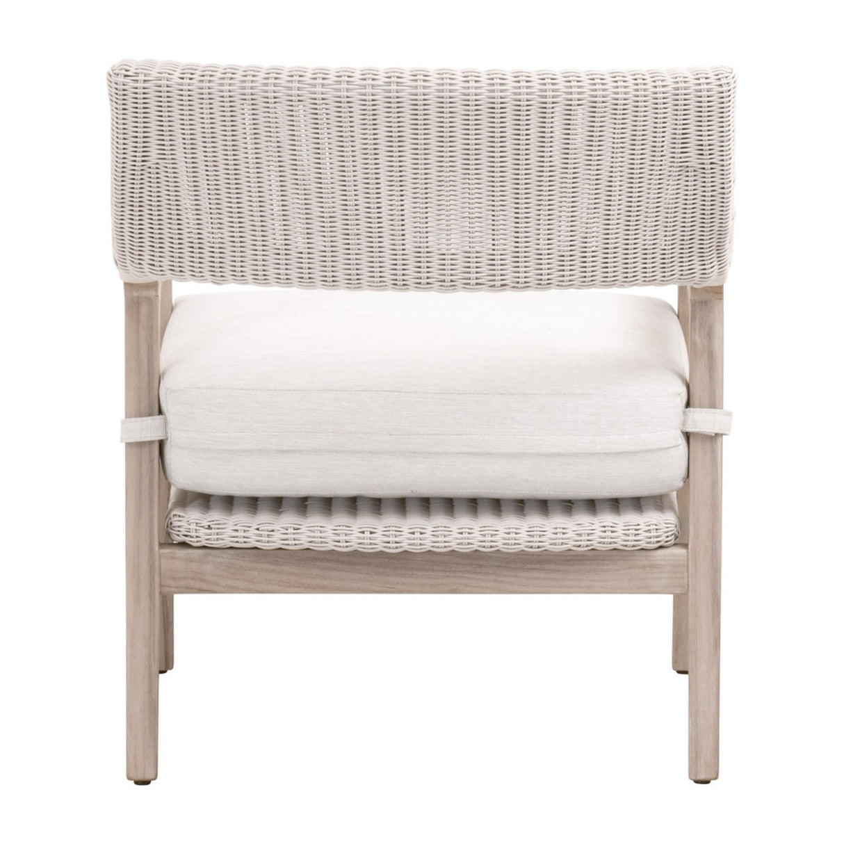 Essentials For Living Woven - Outdoor Lucia Outdoor Club Chair 6811.PW/WHT/GT