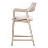 Essentials For Living Woven - Outdoor Lucia Outdoor Counter Stool 6810CS.PW/WHT/GT