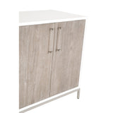 Essentials For Living Traditions Nouveau Media Sideboard 6083.WHT/NG-BSTL