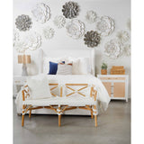 Essentials For Living The Hamptons Palisades Bench 4120.WHT/NAT