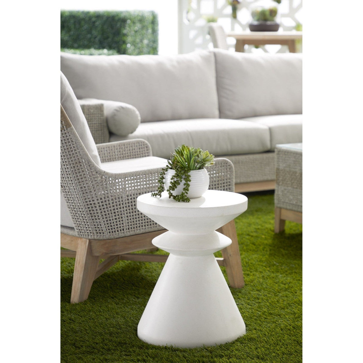 Essentials For Living District Pawn Accent Table 4612.IVO