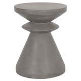 Essentials For Living District Pawn Accent Table 4612.SLA-GRY