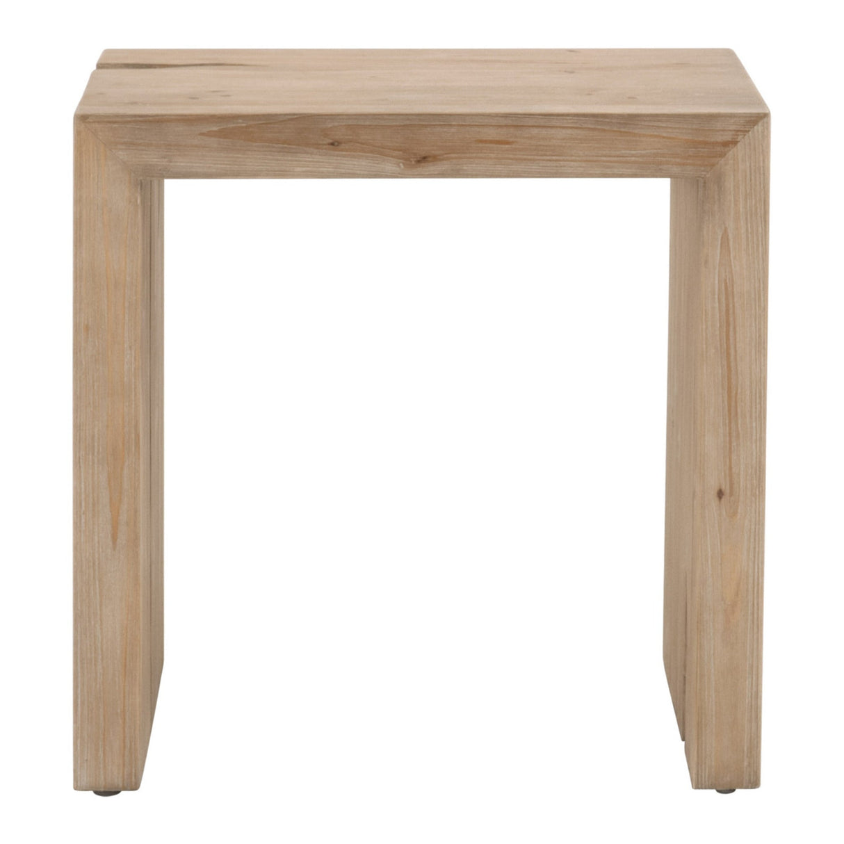 Essentials For Living Bella Antique Reed End Table 8099.SGRY-PNE