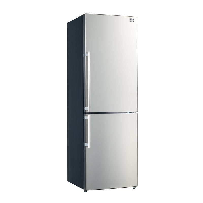 Forno 23" Refrigerator 11.1 cu.ft Bottom Freeze Stainless Steel  - FFFFD1948-24S