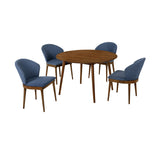 Armen Living Arcadia/Juno Rubberwood Dining Set - 5-Piece