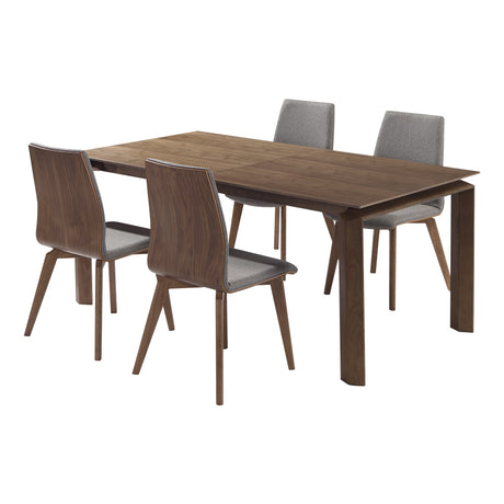 Armen Living Treviso Solid Ash/Mdf Wood Dining Set - 5-Piece