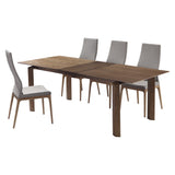 Armen Living Treviso Solid Ash/Mdf Wood Dining Set - 5-Piece