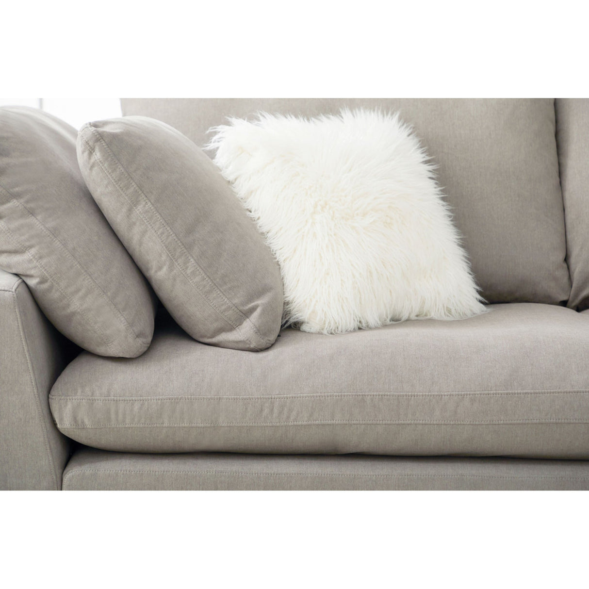 Essentials For Living Stitch & Hand - Upholstery Sky 96" Sofa 6610-3.LPSLA