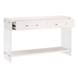 Essentials For Living Traditions Sonia Shagreen Console Table 6111.PRL-SHG/BBRS