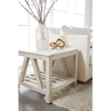 Essentials For Living Bella Antique Spruce End Table 8020.WW-PNE/WHTQ