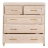 Essentials For Living Traditions Stella 5-Drawer High Chest 6135.LHON/BBRS