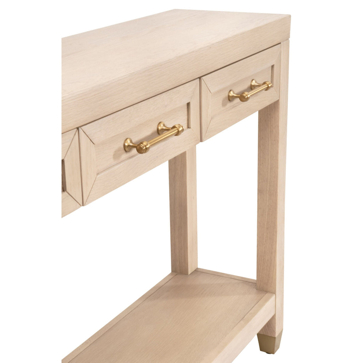 Essentials For Living Traditions Stella Narrow Console Table 6138.LHON/BBRS