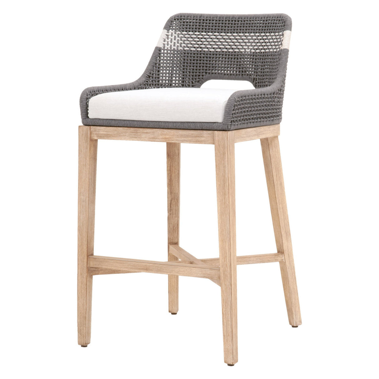 Essentials For Living Woven Tapestry Barstool 6850BS.DOV/WHT/NG