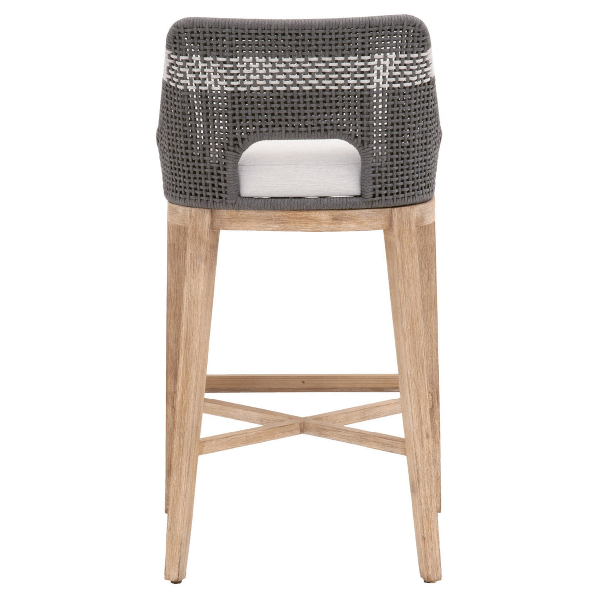 Essentials For Living Woven Tapestry Barstool 6850BS.DOV/WHT/NG