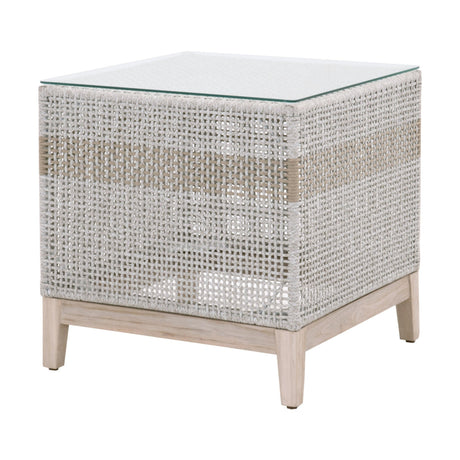 Essentials For Living Woven - Outdoor Tapestry Outdoor End Table 6847.WTA/GT