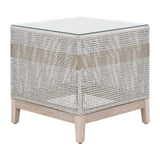 Essentials For Living Woven - Outdoor Tapestry Outdoor End Table 6847.WTA/GT