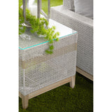 Essentials For Living Woven - Outdoor Tapestry Outdoor End Table 6847.WTA/GT