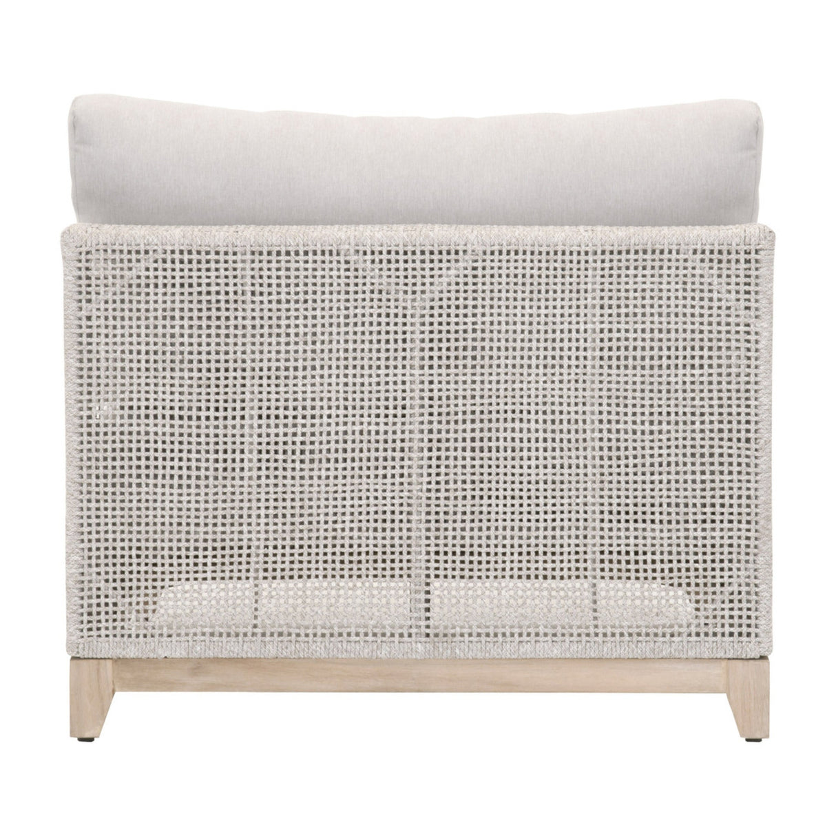 Essentials For Living Woven - Outdoor Tropez Outdoor Modular Armless Sofa Chair 6843-1S.WTA/PUM/GT