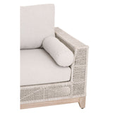 Essentials For Living Woven - Outdoor Tropez Outdoor Modular Right Facing 1-Arm Sofa 6843-2S1R.WTA/PUM/GT