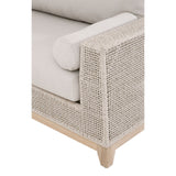 Essentials For Living Woven - Outdoor Tropez Outdoor Modular Right Facing 1-Arm Sofa 6843-2S1R.WTA/PUM/GT