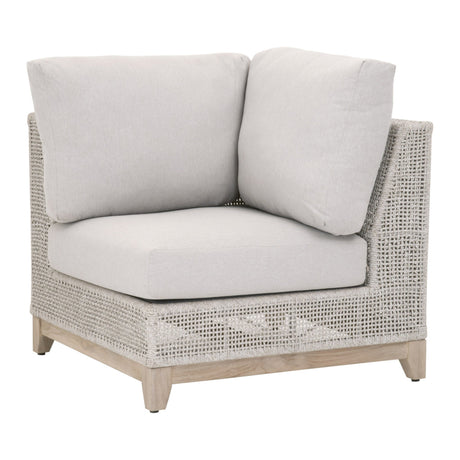 Essentials For Living Woven - Outdoor Tropez Outdoor Modular Corner Sofa 6843-CRN.WTA/PUM/GT