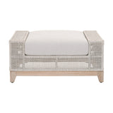 Essentials For Living Woven - Outdoor Tropez Outdoor Ottoman 6843-0.WTA/PUM/GT