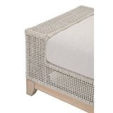 Essentials For Living Woven - Outdoor Tropez Outdoor Ottoman 6843-0.WTA/PUM/GT